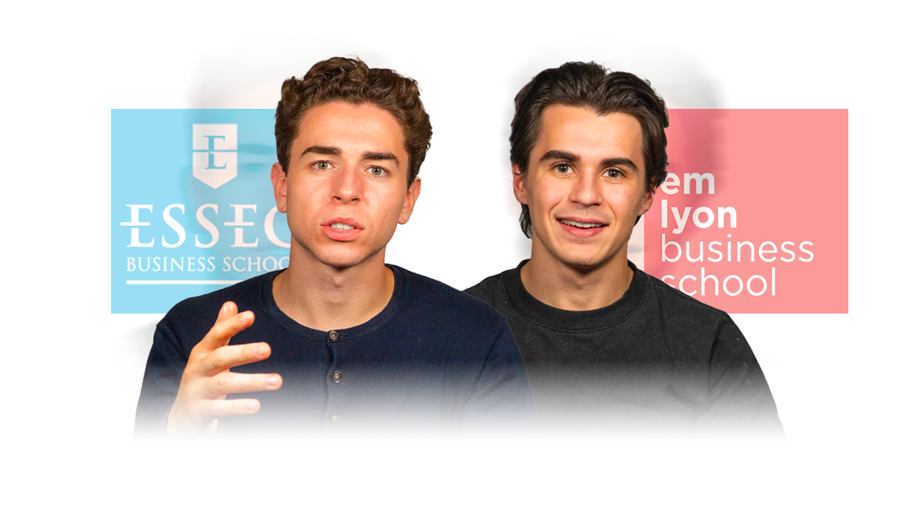 Louis and Antoine, the team behind Shark Exam